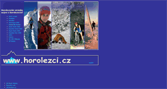 Desktop Screenshot of maruska.horolezci.cz