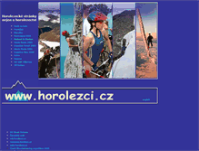 Tablet Screenshot of maruska.horolezci.cz
